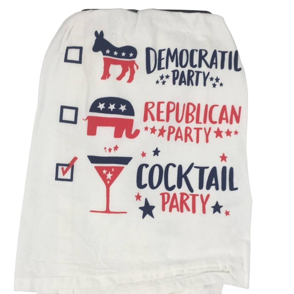 Decorative Towel - Political Cocktail Party